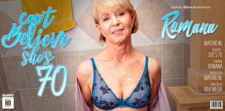 Sexy 70 year old goodlooking grandma Romana